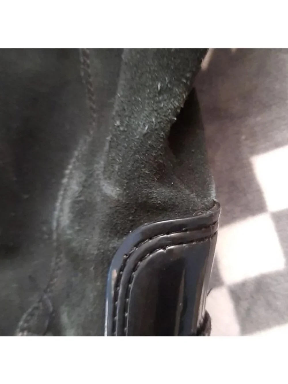 Nine West Pumpkyns Leather Upper Rubber Lowers Knee High Riding Boots Size 9